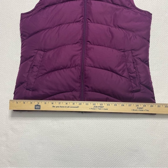 Lands’End Puffer Vest Burgundy Women’s Size Small (6-8) LandsEnd - Picture 8 of 13